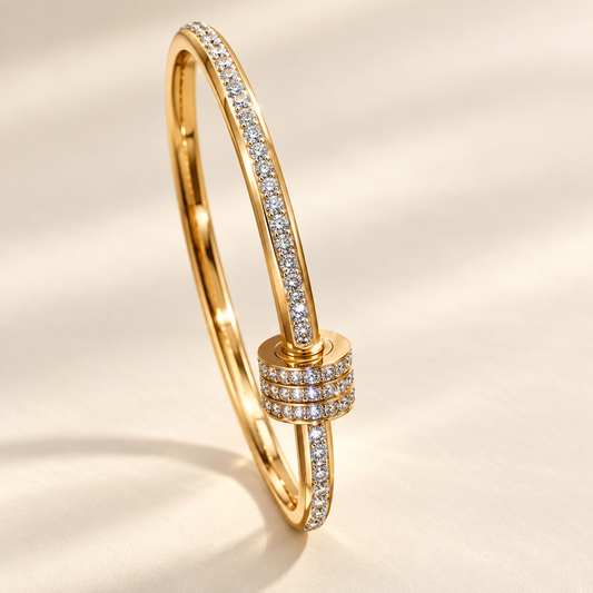 Pulsera Éclat · SILKARA — vista del diseño