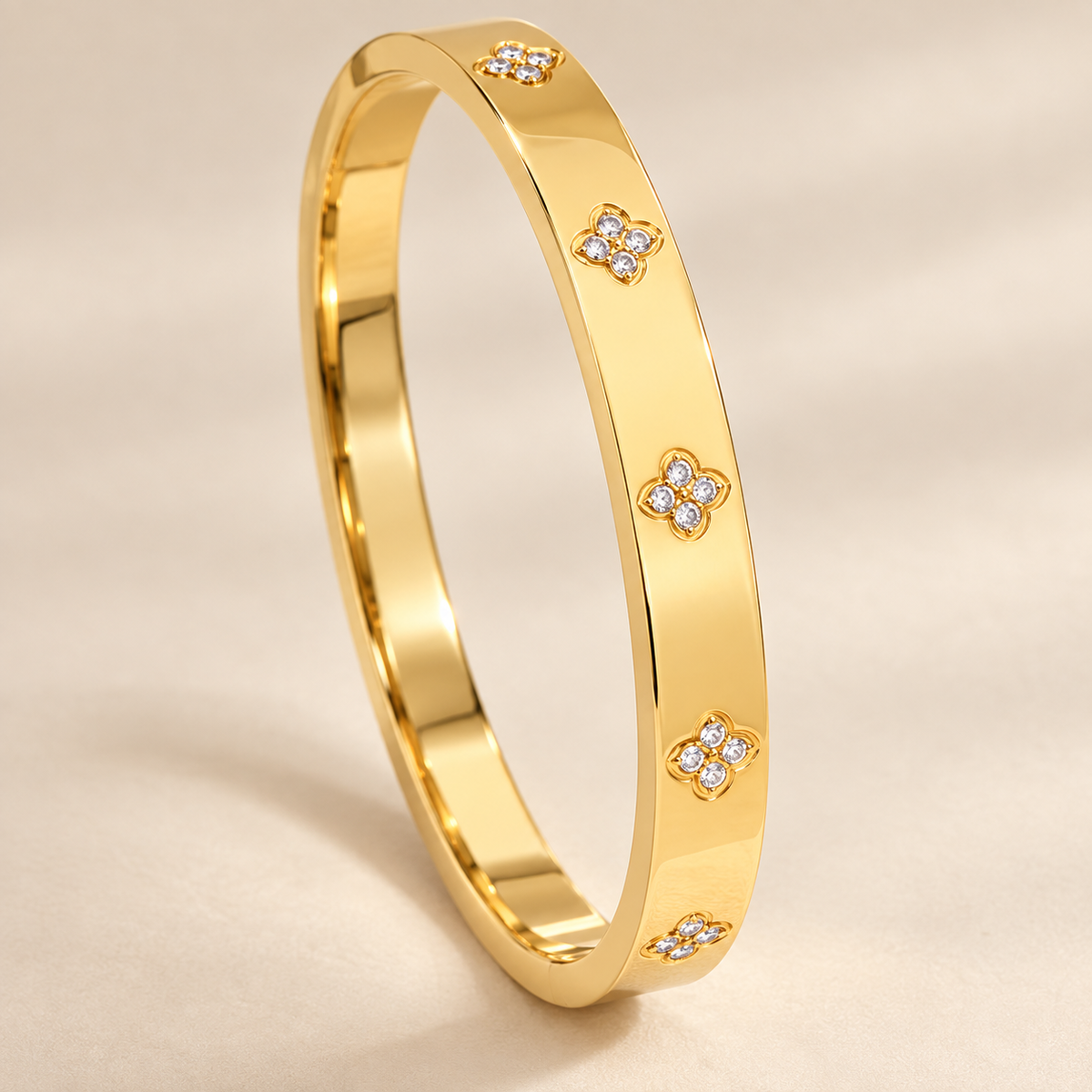 Pulsera Fleur · SILKARA — vista del diseño