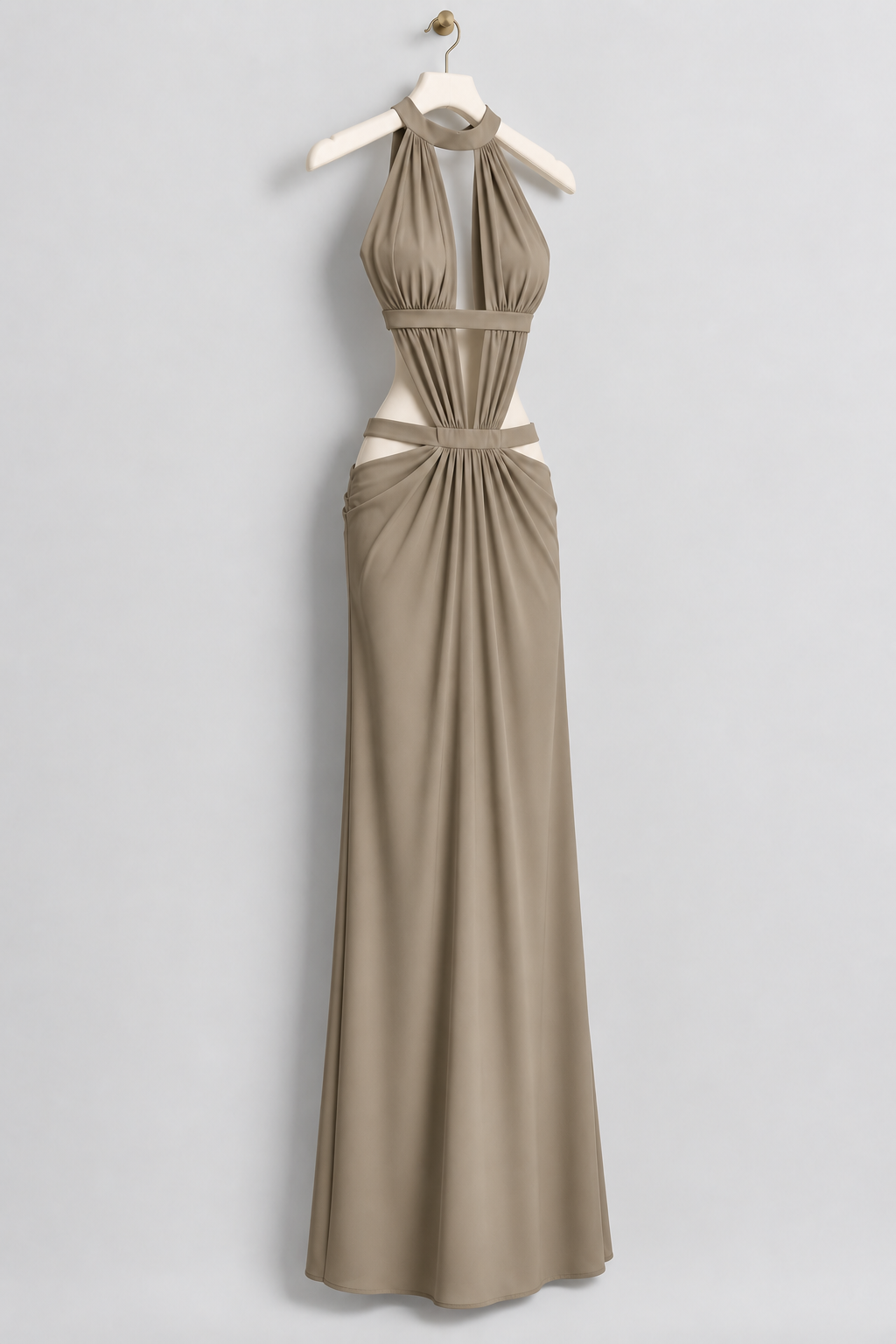 Vestido Halter Sienna · SILKARA — otra perspectiva