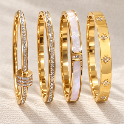 Set de Pulseras Solenne · 4 piezas — vista del diseño
